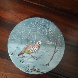 Vintage 1970 Haviland Limoges A Partridge In A Pear Tree